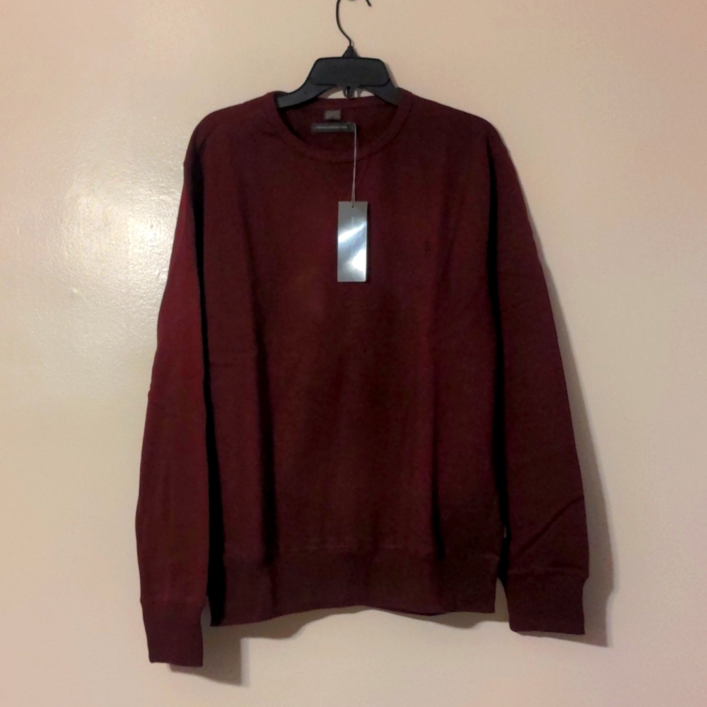 French connection crew neck sweatshirt size large nwt